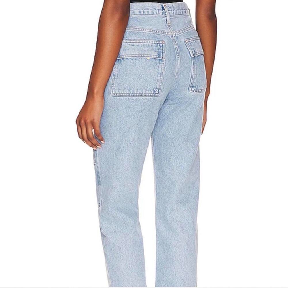 Agolde Light Blue Cooper Cargo Jeans - Picture 7 of 10